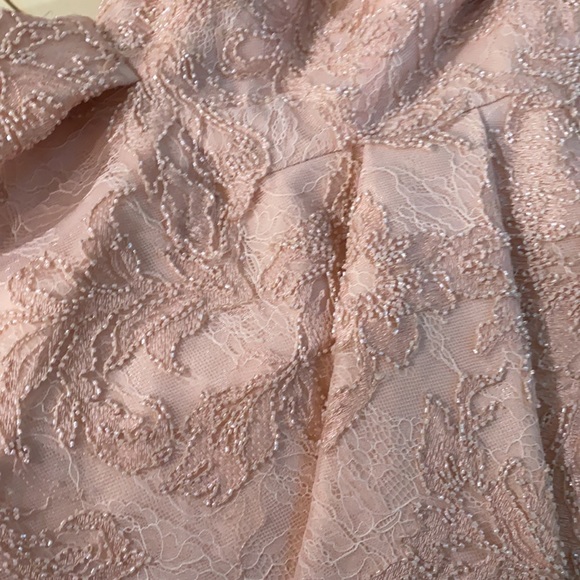 Mon Cheri corset back high low gown - Picture 4 of 15